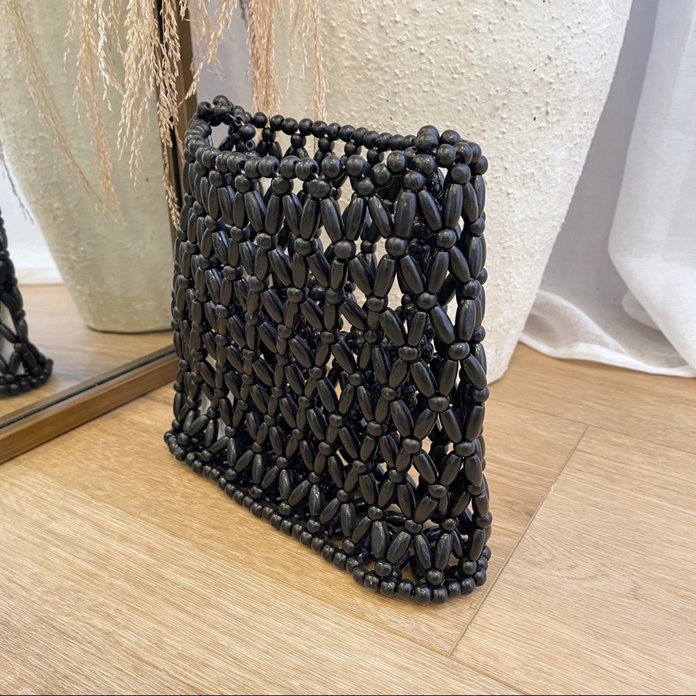 LAST • Bahamas Beaded Crossbody Handbag - Picture 4 of 7